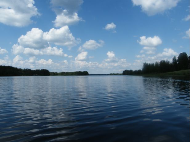 From the lake Jämijärvi